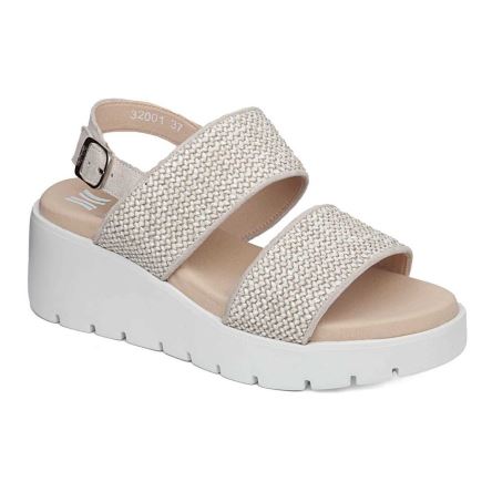 Sandalias Cuña Callaghan 32001 Bera Mujer Beige | ECFEUMG