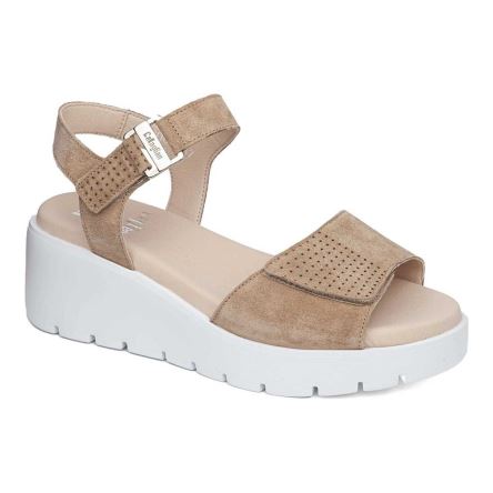 Sandalias Cuña Callaghan 32002 Bera Mujer Marrones | ECKBNZY