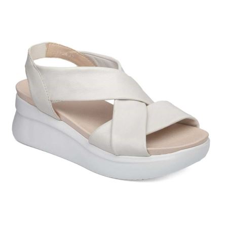 Sandalias de Plataforma Callaghan 29904 Llana Mujer Blancas | ECQPGLB