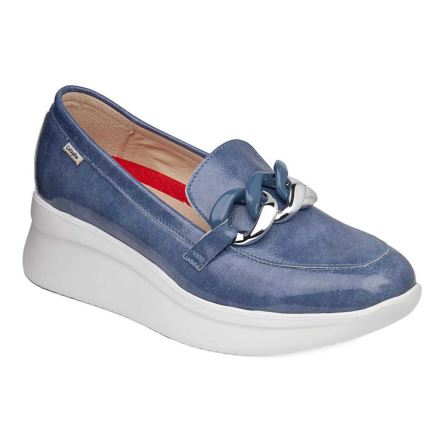 Zapatos Plataforma Callaghan 30019 Hanna Mujer Azul Marino | ECBPSWY