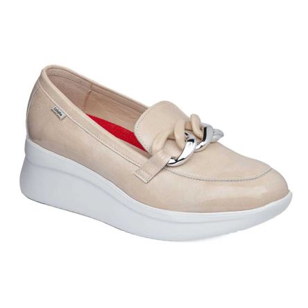 Zapatos Plataforma Callaghan 30019 Hanna Mujer Beige | ECJEAXN