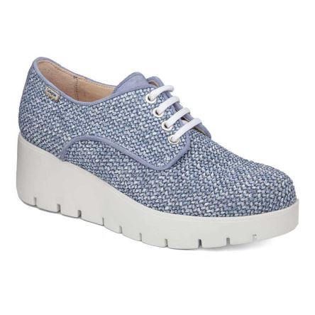 Zapatos Plataforma Callaghan 32101 Amal Mujer Azules | ECZIBLO