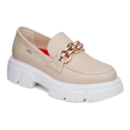 Zapatos Plataforma Callaghan 51906 Blondy Mujer Beige | ECCJMZW