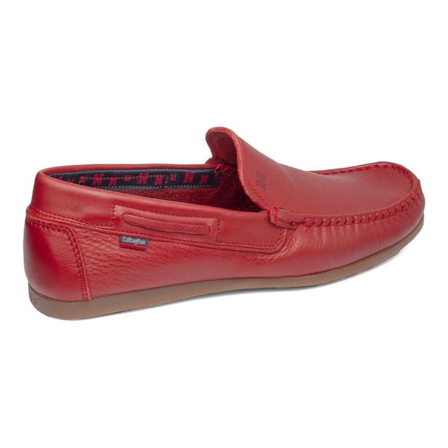 Loafers Callaghan 15200 Driveline Hombre Rojas | ECCBTGJ