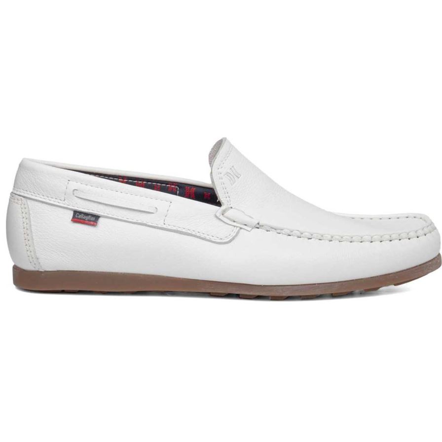 Loafers Callaghan 15200 Driveline Hombre Blancas | ECNFPKL