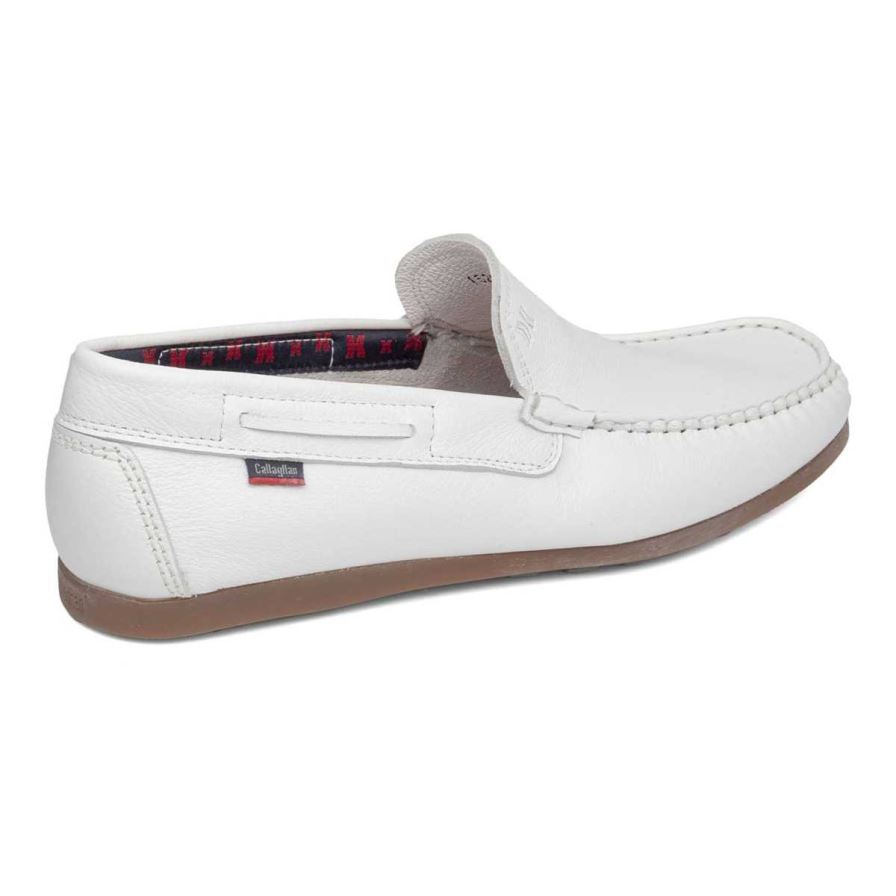 Loafers Callaghan 15200 Driveline Hombre Blancas | ECNFPKL