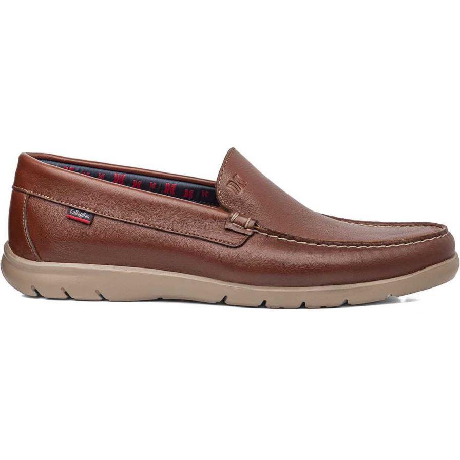 Loafers Callaghan 18001 Tenger Hombre Marrones | ECVZABF