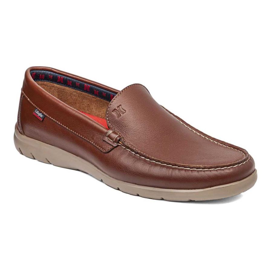 Loafers Callaghan 18001 Tenger Hombre Marrones | ECVZABF