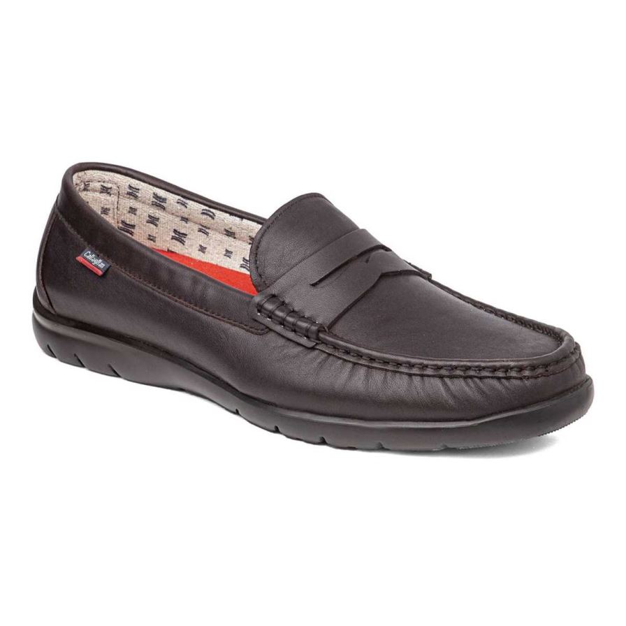 Loafers Callaghan 18003 Tenger Hombre Chocolate | ECGKPFV