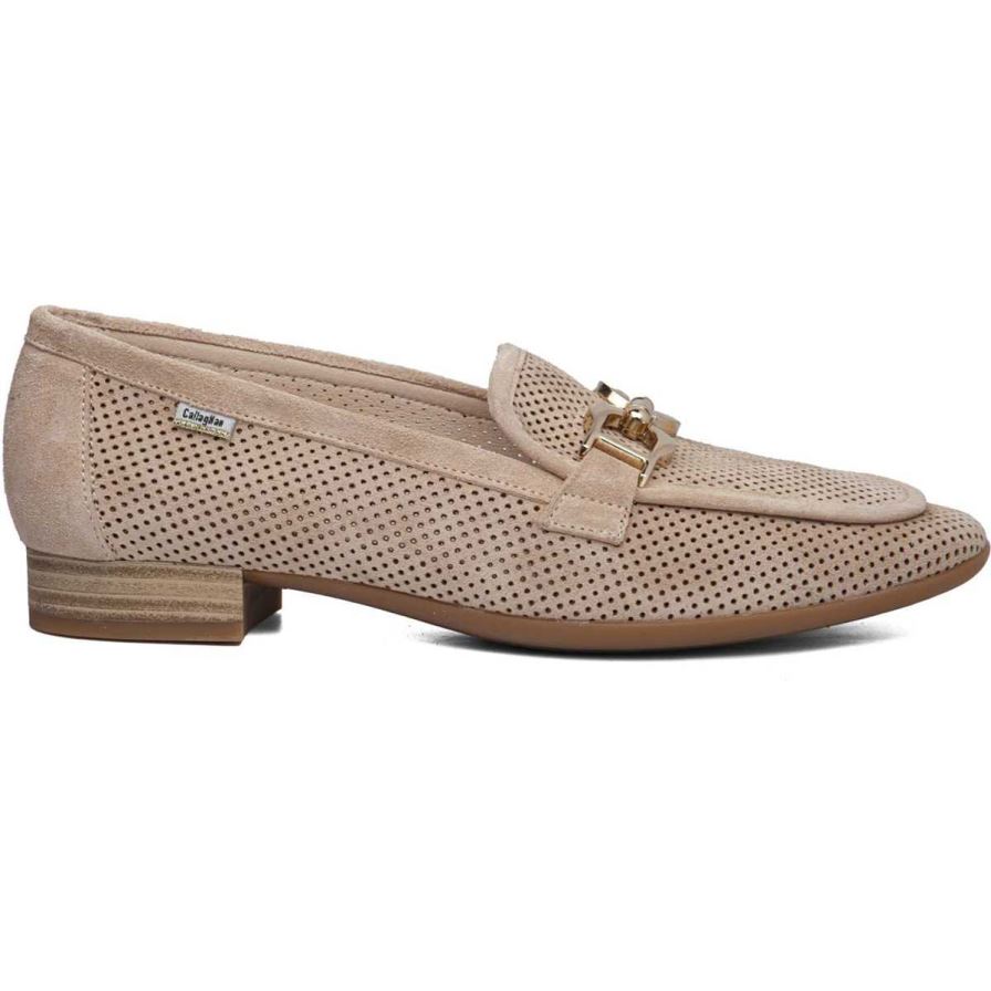 Loafers Callaghan 26906 Purple Mujer Beige | ECZJQIL