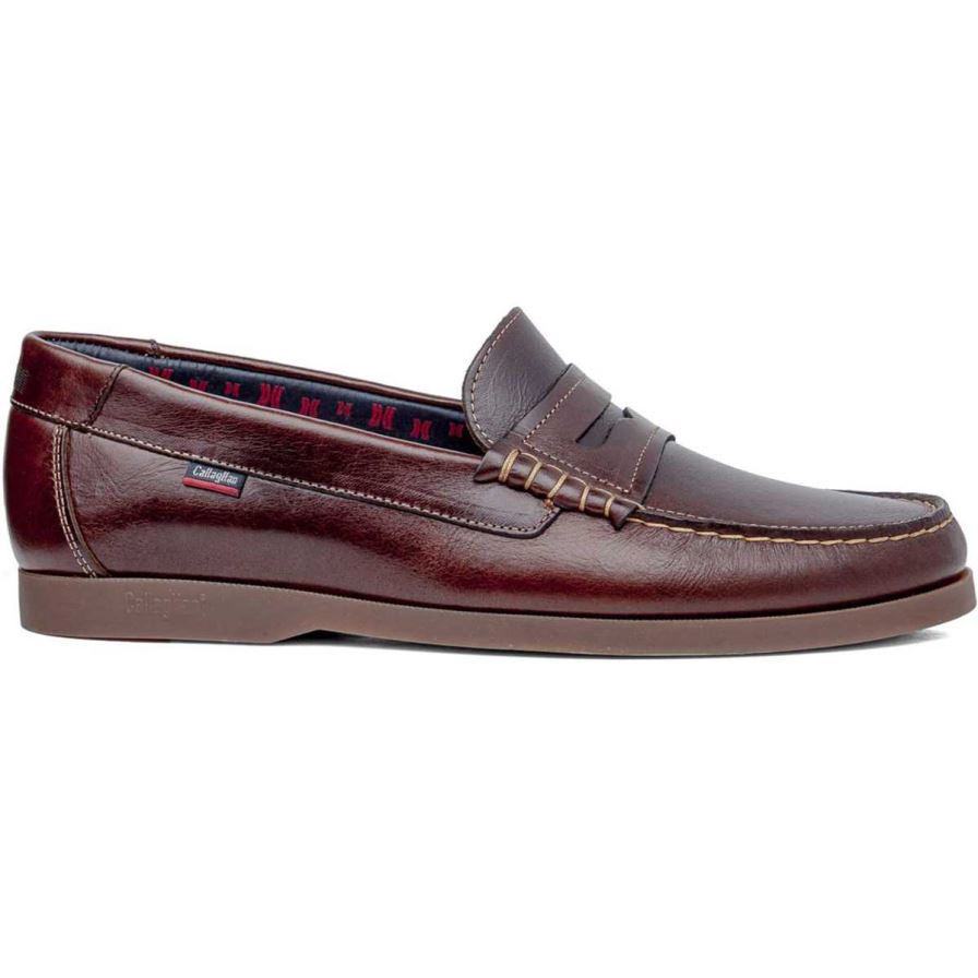 Loafers Callaghan 51602 Yate Hombre Marrones | ECBAQRL