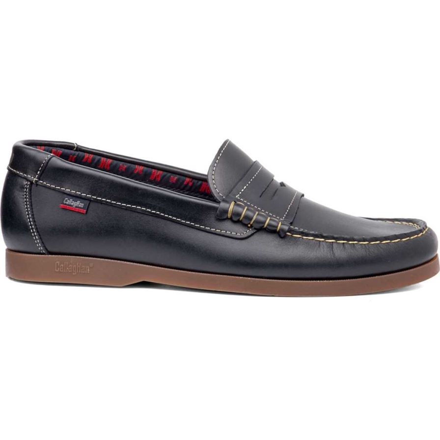 Loafers Callaghan 51602 Yate Hombre Negras | ECVDNQF