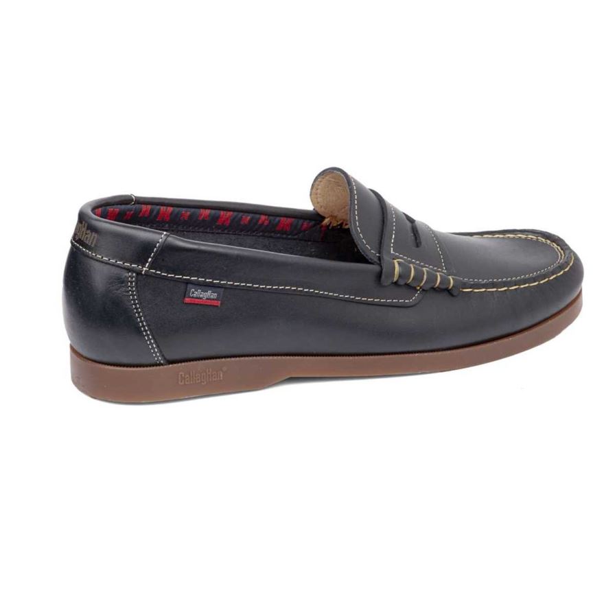 Loafers Callaghan 51602 Yate Hombre Negras | ECVDNQF