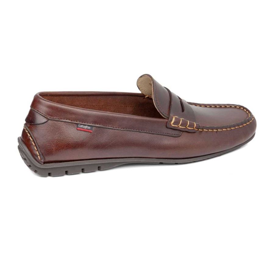 Loafers Callaghan 53900 Bitron Hombre Marrones | ECQNFYW