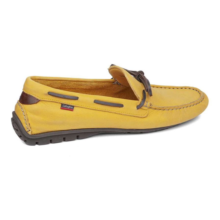 Loafers Callaghan 53901 Bitron Hombre Amarillo | ECIQZEA