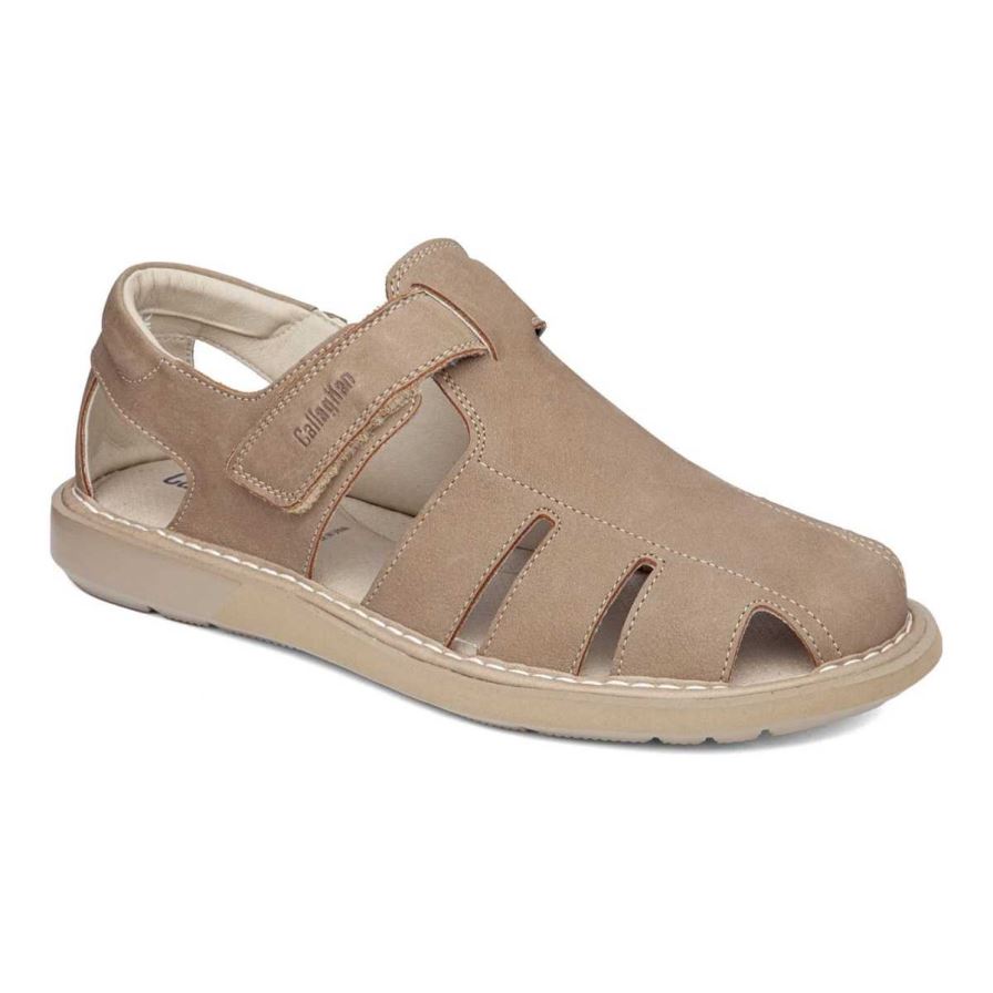 Sandalias Callaghan 92311 Leban Hombre Beige | ECDKUEO