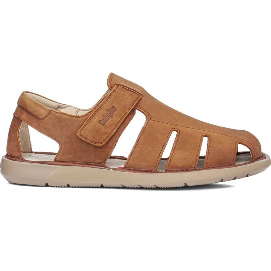 Sandalias Callaghan 92311 Leban Hombre Marrones | ECMTUDK