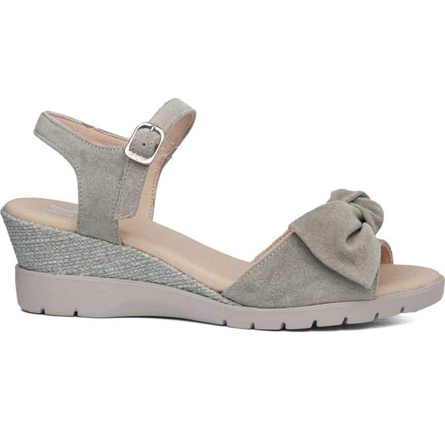 Sandalias Cuña Callaghan 29115 Esperanza Mujer Verde | ECQKMTE