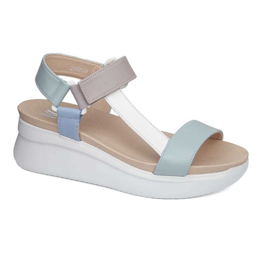 Sandalias Cuña Callaghan 29908 Llana Mujer Multicolor | ECDEPMT