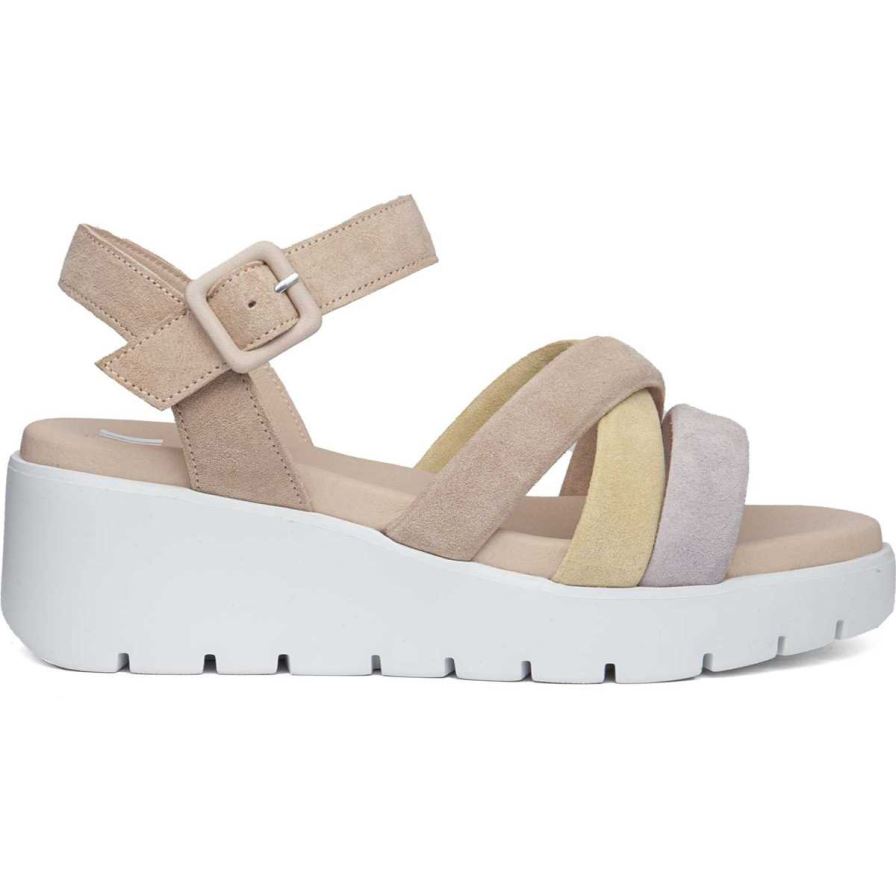 Sandalias Cuña Callaghan 32000 Bera Mujer Multicolor | ECLAVXG