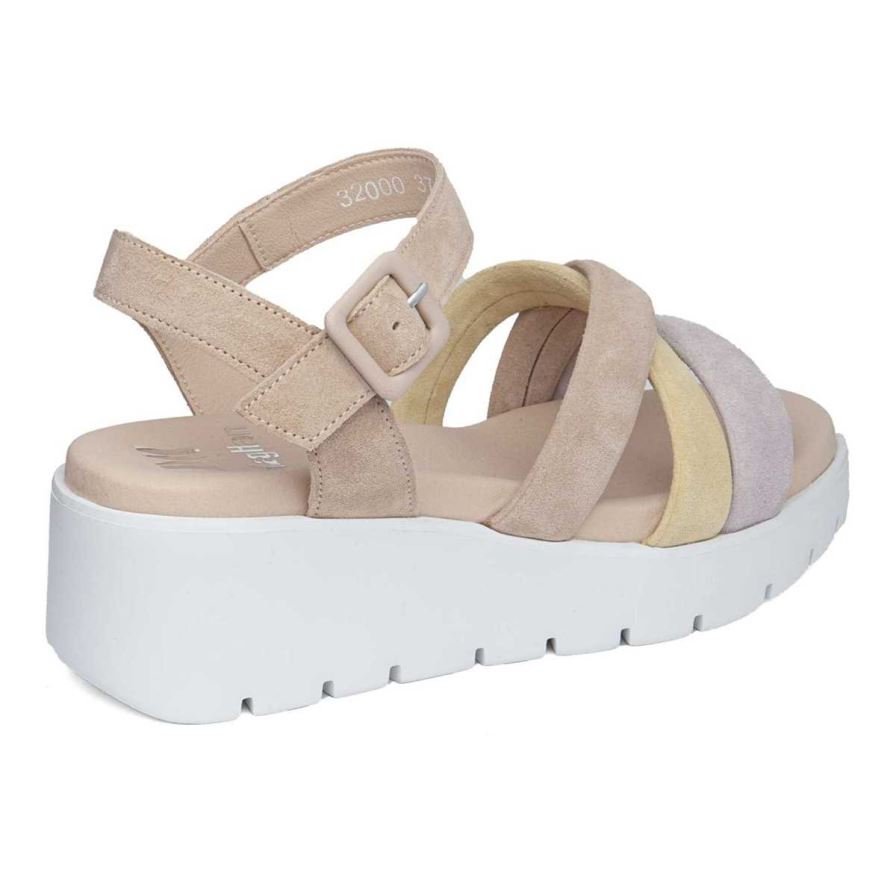 Sandalias Cuña Callaghan 32000 Bera Mujer Multicolor | ECLAVXG