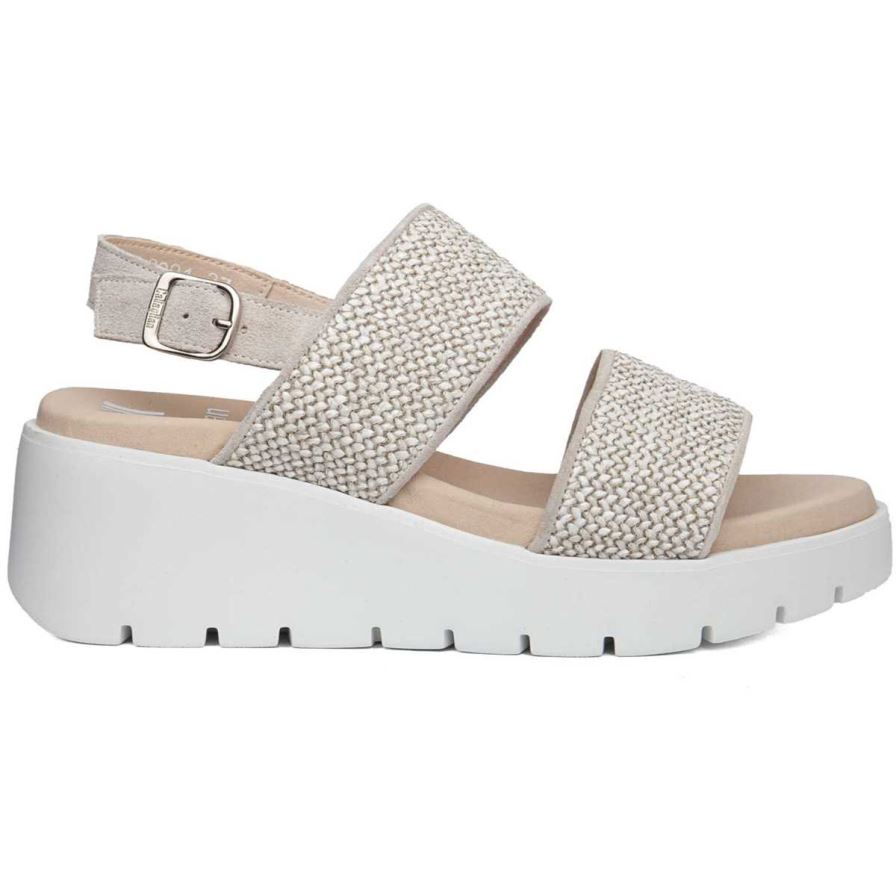 Sandalias Cuña Callaghan 32001 Bera Mujer Beige | ECFEUMG