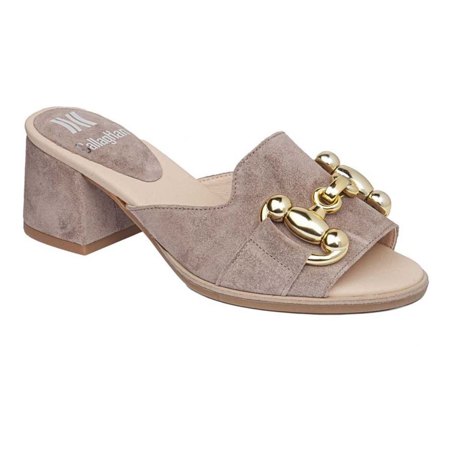 Sandalias Tacones Callaghan 29208 Kibow Mujer Beige | ECJAKIF