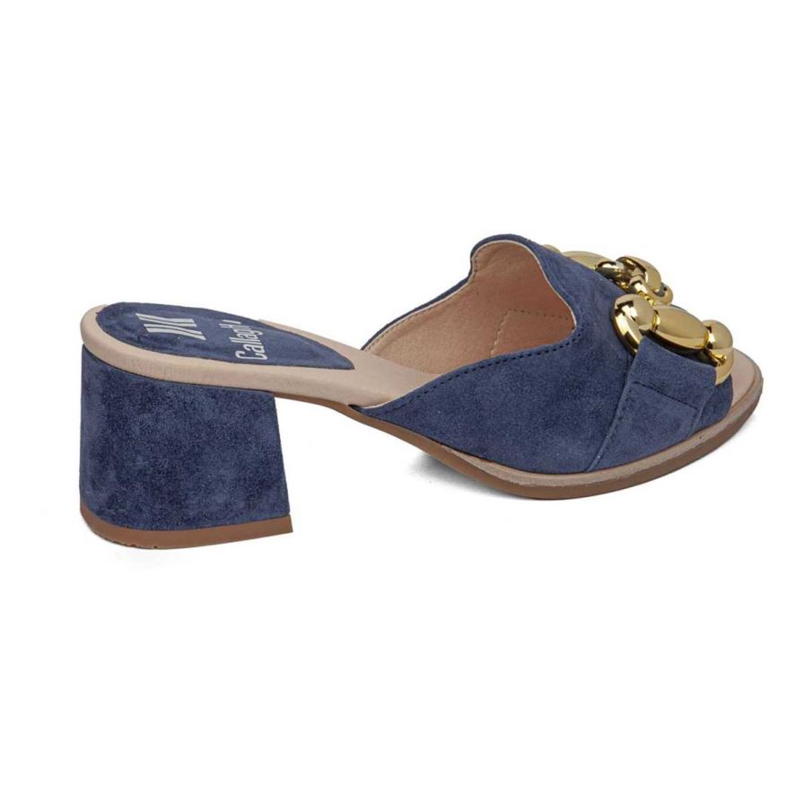 Sandalias Tacones Callaghan 29208 Kibow Mujer Azul Marino | ECMRXUP