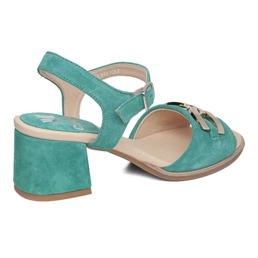 Sandalias Tacones Callaghan 29210 Kibow Mujer Verde | ECWZRAK