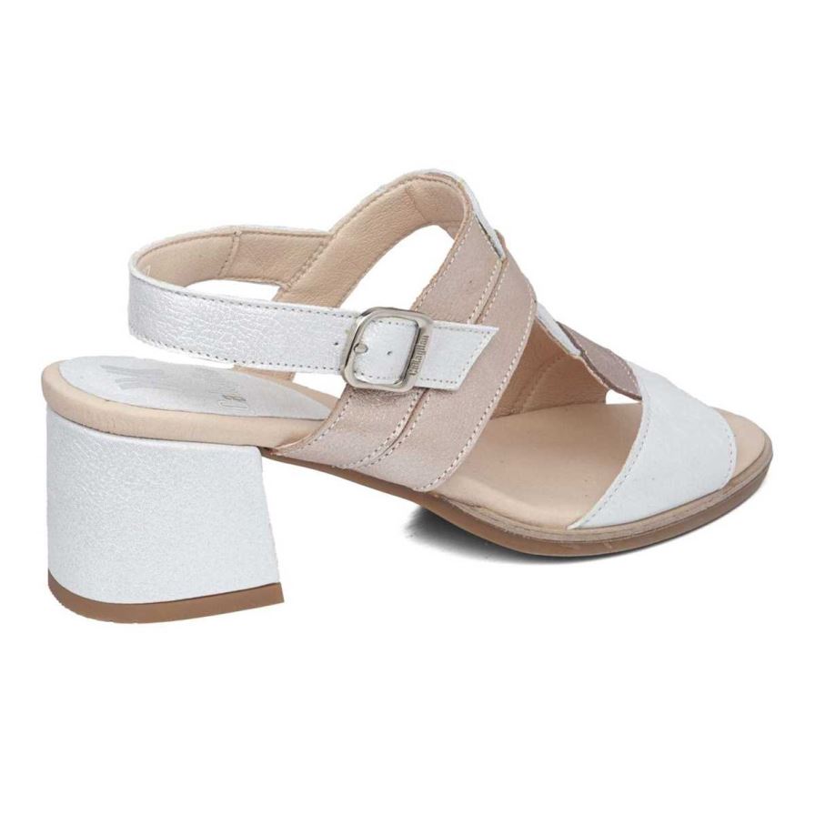 Sandalias Tacones Callaghan 29211 Kibow Mujer Blancas | ECHZQTD