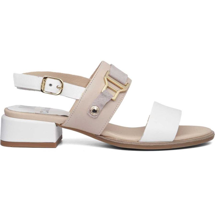 Sandalias Tacones Callaghan 30304 Luna Mujer Blancas | ECCYNBU