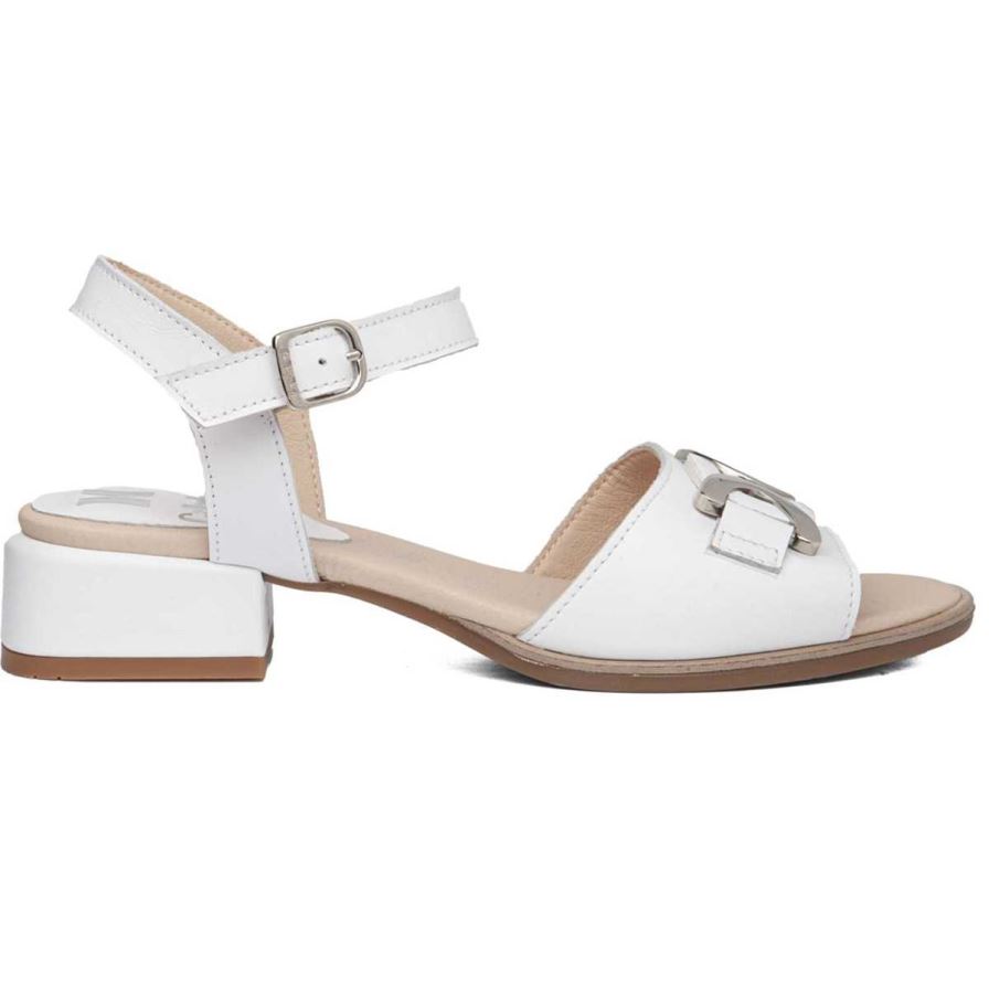 Sandalias Tacones Callaghan 30307 Luna Mujer Blancas | ECLSYKA