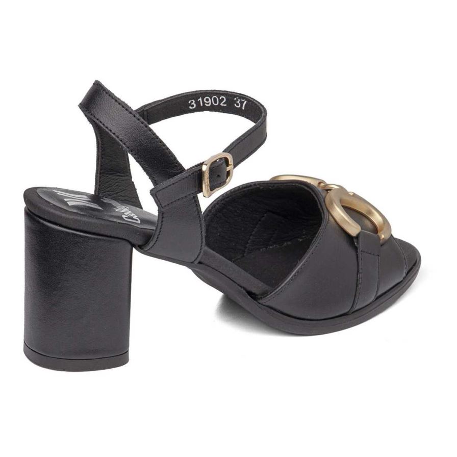 Sandalias Tacones Callaghan 31902 Kanji Mujer Negras | ECMFURP