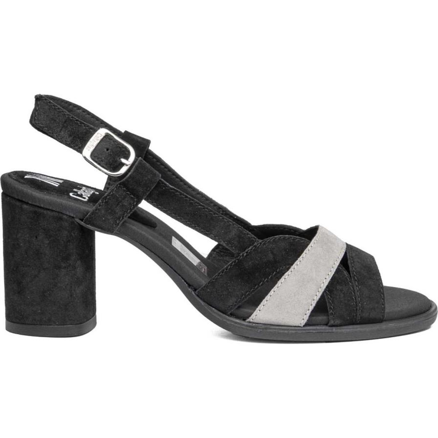 Sandalias Tacones Callaghan 31904 Kanji Mujer Negras | ECHRJGQ