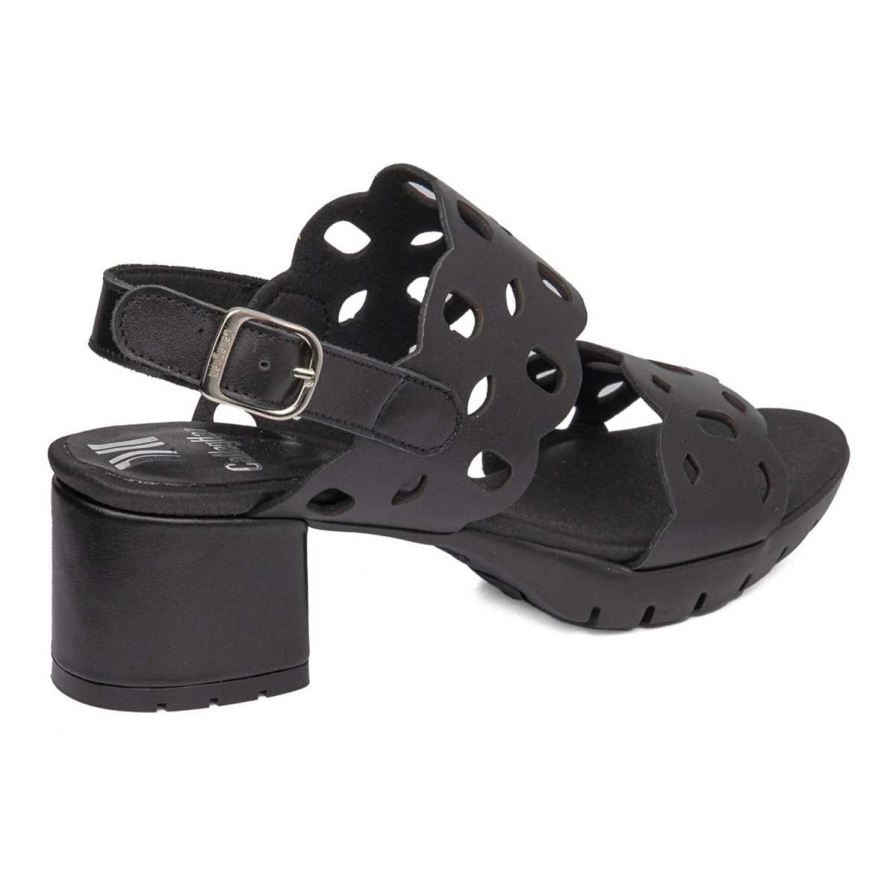 Sandalias Tacones Callaghan 32303 Matera Mujer Negras | ECBDOJE