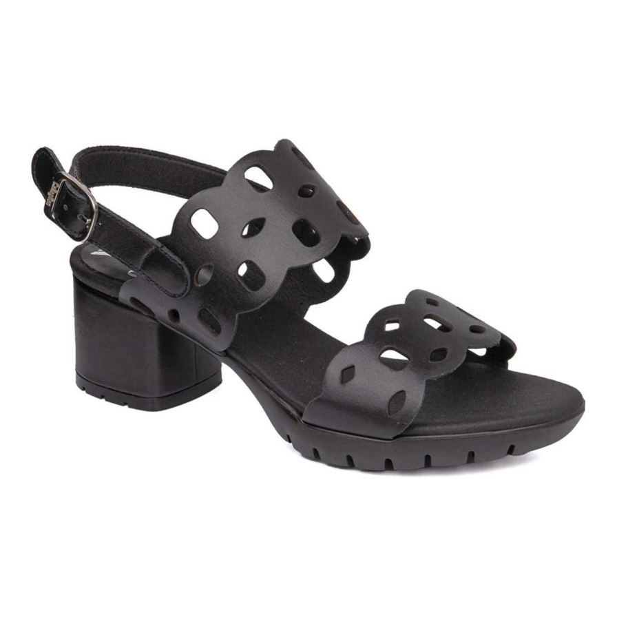 Sandalias Tacones Callaghan 32303 Matera Mujer Negras | ECBDOJE