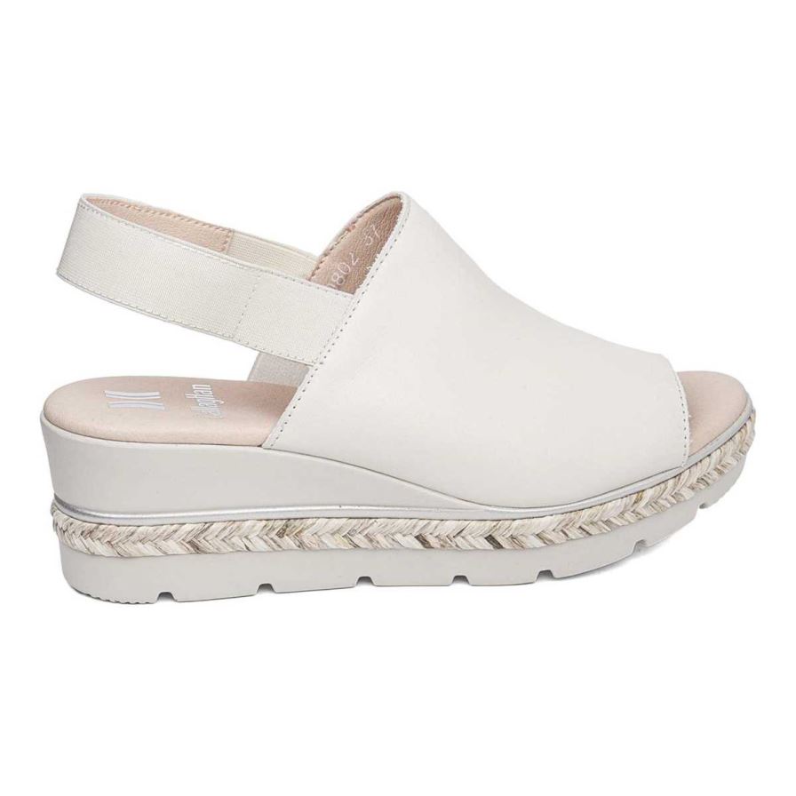 Sandalias de Plataforma Callaghan 29802 Mara Mujer Blancas | ECELDQY