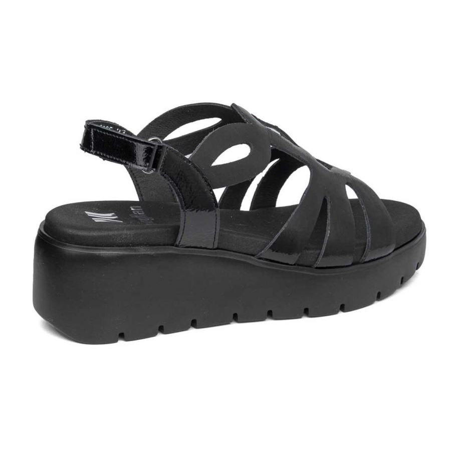 Sandalias de Plataforma Callaghan 32005 Bera Mujer Negras | ECTWBJF