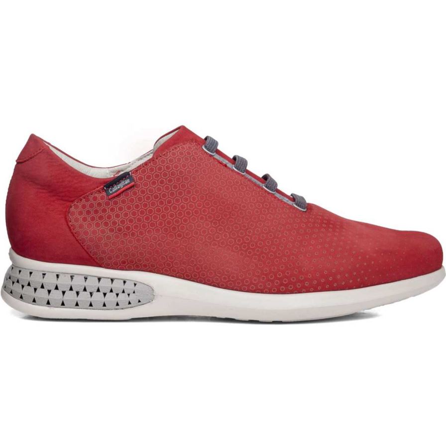 Zapatillas Callaghan 12101 Personal Hombre Rojas | ECPJDHN