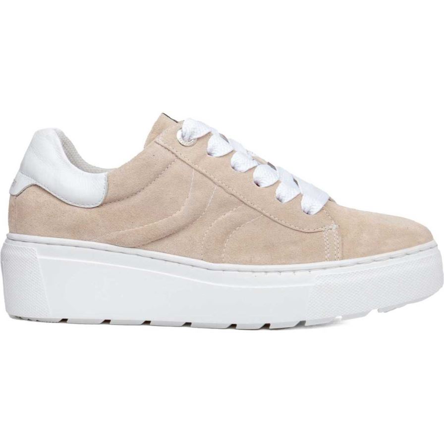 Zapatillas Callaghan 14934 Moon Line Mujer Beige | ECJZRMX