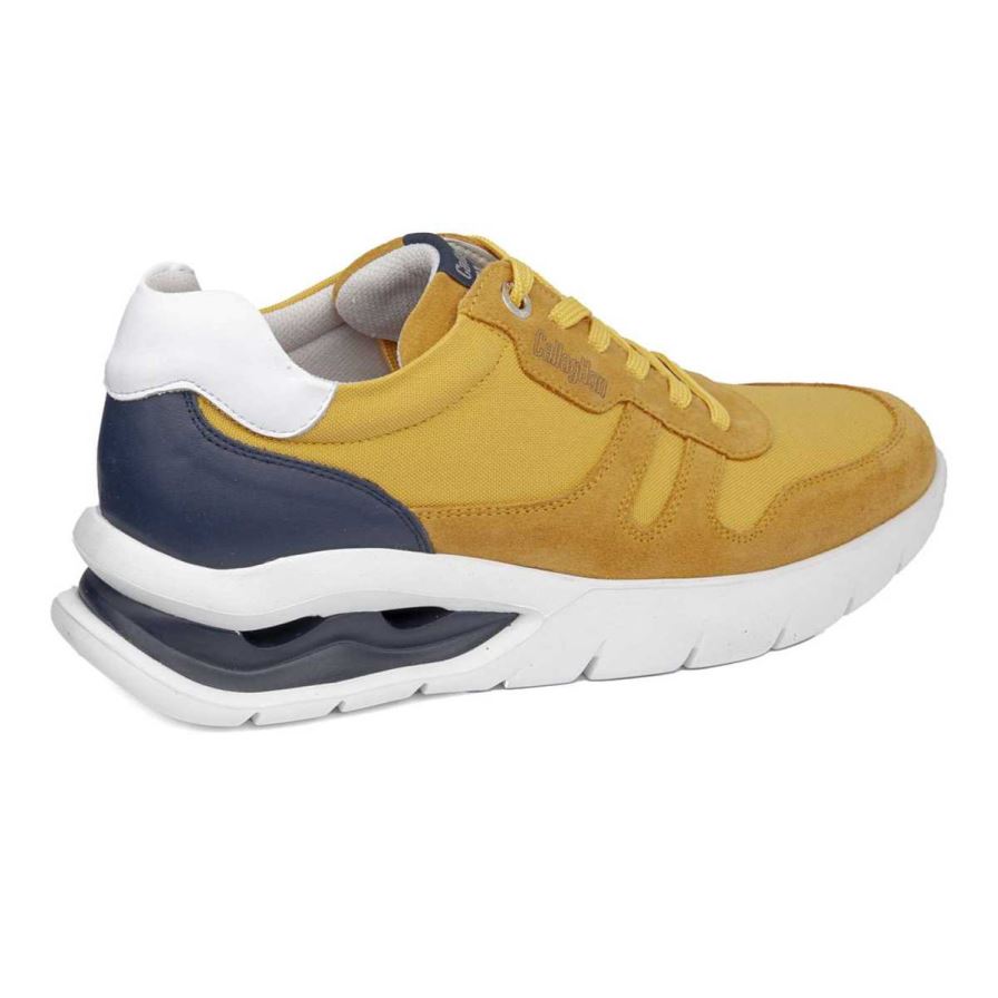 Zapatillas Callaghan 45416 Vento Hombre Amarillo | ECXVYZK