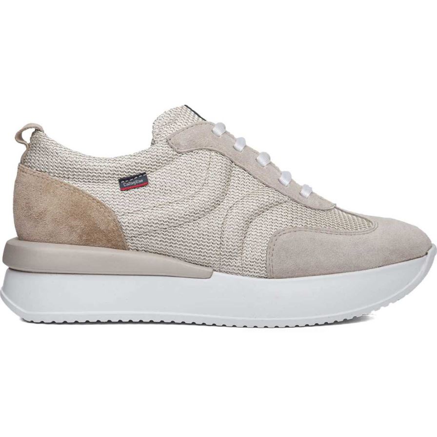 Zapatillas Callaghan 51200 Dina Mujer Beige | ECNOPGK