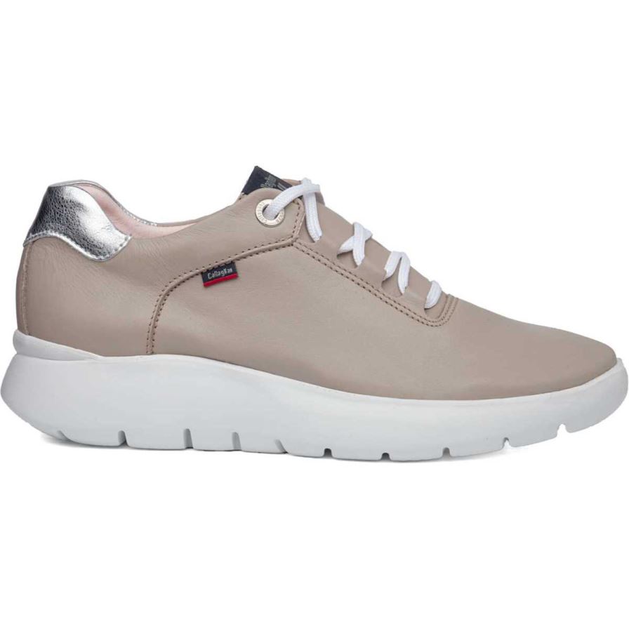 Zapatillas Callaghan 51400 Nube Mujer Beige | ECODPRC