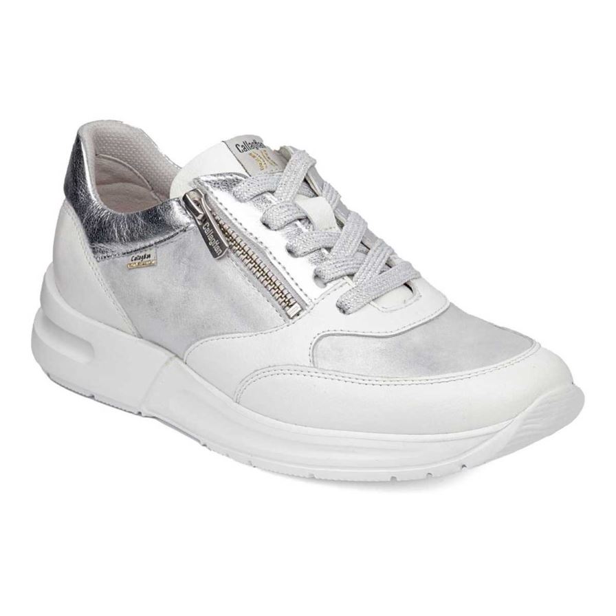 Zapatillas Callaghan 92121 Dorcas S.I.L Mujer Plateadas | ECMDNLZ