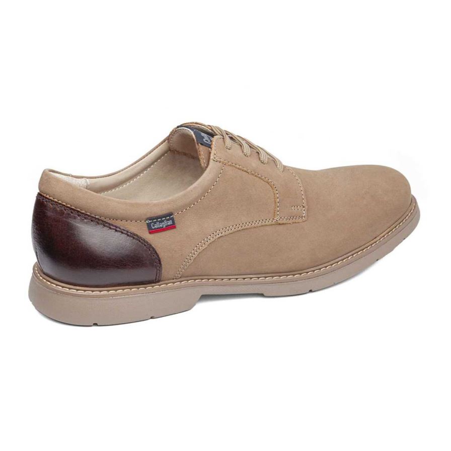 Zapatos Casuales Callaghan 46700 Upam Hombre Beige | ECQDMCG