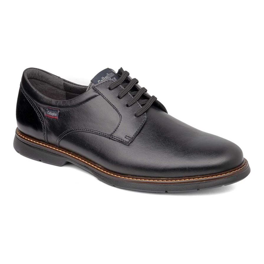 Zapatos Casuales Callaghan 46700 Upam Hombre Negras | ECRMOAY