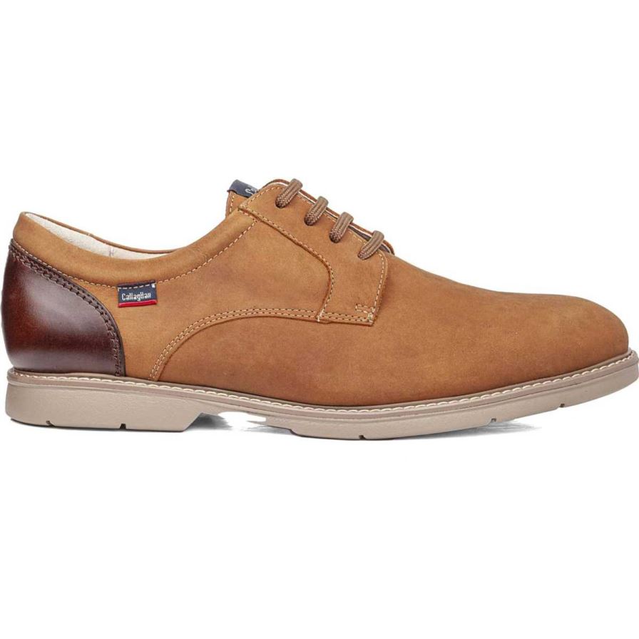 Zapatos Casuales Callaghan 46700 Upam Hombre Marrones | ECTQOND