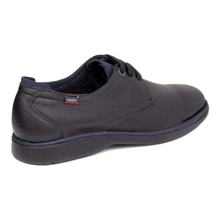 Zapatos Casuales Callaghan 54500 Barak Hombre Negras | ECQHCTE