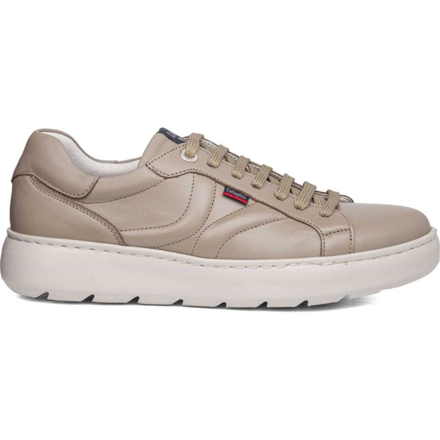 Zapatos Casuales Callaghan 54801 Pint Hombre Beige | ECYUIJG