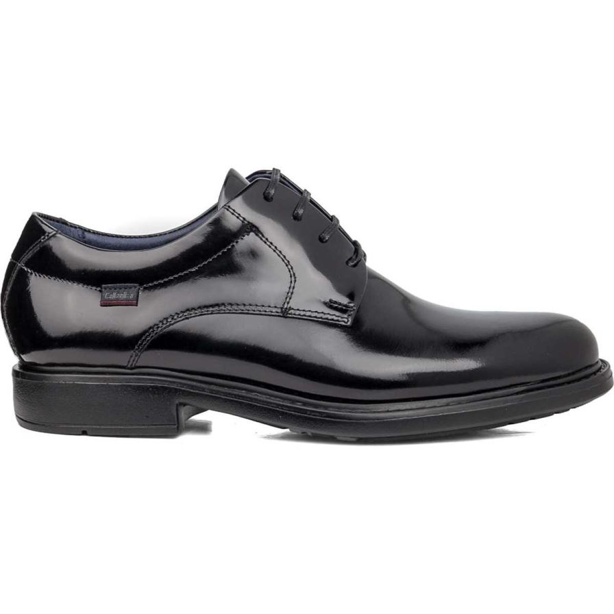 Zapatos Casuales Callaghan 89403 Cedron Hombre Negras | ECIPVRM